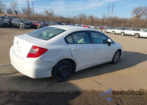 2012 Honda Civic Lx from USA, damaged, VIN 19XFB2F58CE369610